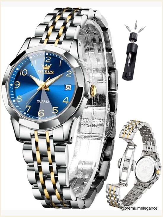 Stainless Steel Small Wrist Dress Watch Analog Quartz Ladies main image 7